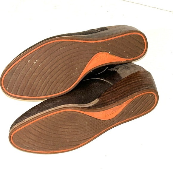 Emu Carlise Wedge Heel Ankle Booties Boots Brown Nubuck Leather Size 8.5 - Picture 8 of 13